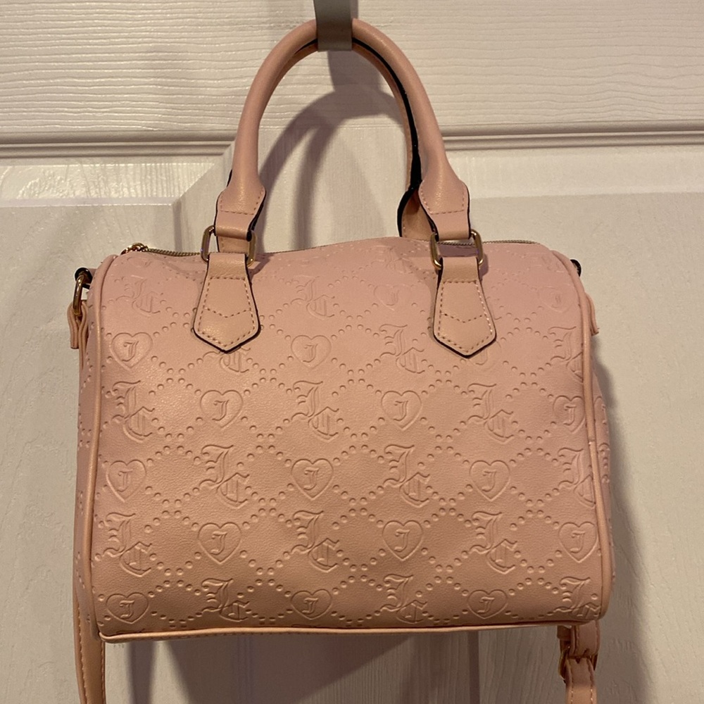 BNWT Juicy Couture Bestseller Fame Pink Satchel PRICE FIRM - Picture 6 of 8